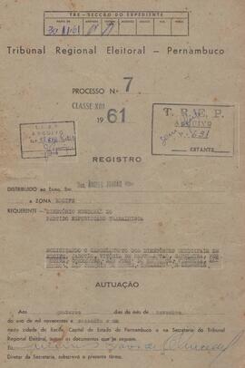 Diretorio - Reg e Cancelamento 7.1961 - Partido Republicano Trabalhista.pdf