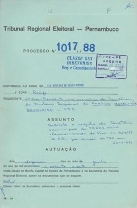 Diretorio - Reg e Cancelamento 1017.1988 - Partido Trabalhista Brasileiro.pdf