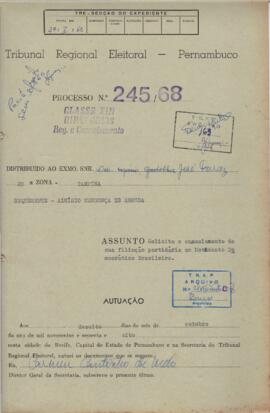 Diretorio - Reg e Cancelamento 245.1968 - Movimento Democratico Brasileiro.pdf