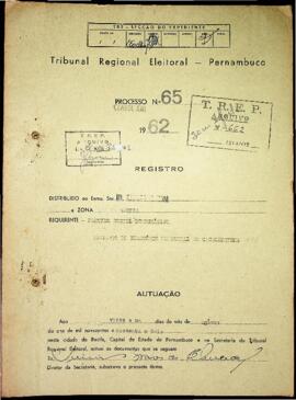 Diretorio - Reg e Cancelamento 65.1962 - Partido Social Democratico.pdf