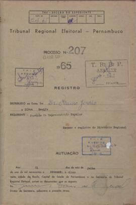 Diretorio - Reg e Cancelamento 207.1965 - Partido da Representacao Popular.pdf