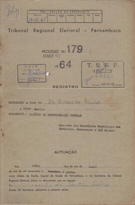 Diretorio - Reg e Cancelamento 179.1964 - Partido de Representação Popular.pdf