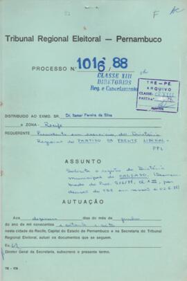 Diretorio - Reg e Cancelamento 1016.1988 - Partido da Frente Liberal.pdf