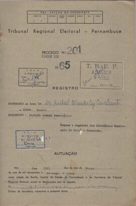 Diretorio - Reg e Cancelamento 201.1965 - Partido Social Democratico.pdf