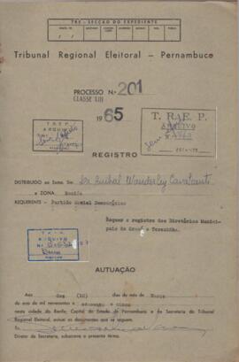 Diretorio - Reg e Cancelamento 201.1965 - Partido Social Democratico.pdf