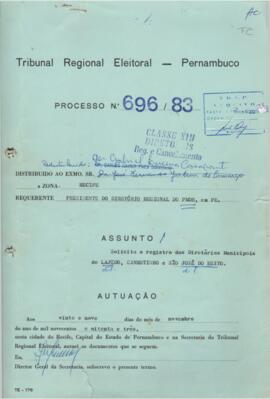 Diretorio - Reg e Cancelamento 696.1983 - Movimento Democratico Brasileiro.pdf