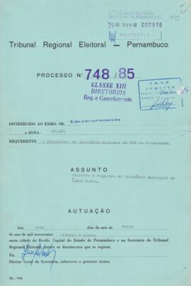 Diretorio - Reg e Cancelamento 748.1985 - Partido Democratico Trabalhista.pdf