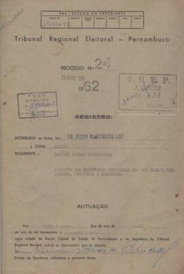 Diretorio - Reg e Cancelamento 24.1962 - Partido Social Trabalhista.pdf