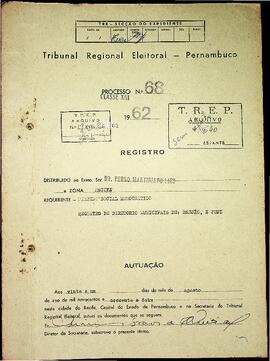 Diretorio - Reg e Cancelamento 68.1962 - Partido Social Democratico.pdf