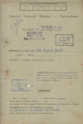 Diretorio - Reg e Cancelamento 238.1968 - Movimento Democratico Brasileiro.pdf