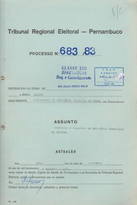 Diretorio - Reg e Cancelamento 683.1983 - Movimento Democratico Brasileiro.pdf
