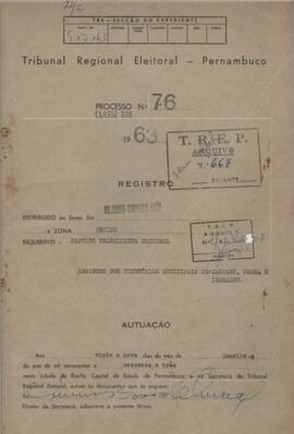 Diretorio - Reg e Cancelamento 76.1963 - Partido Trabalhista Nacional.pdf