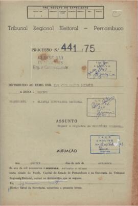 Diretorio - Reg e Cancelamento 441.1975 - Alianca Renovadora Nacional.pdf