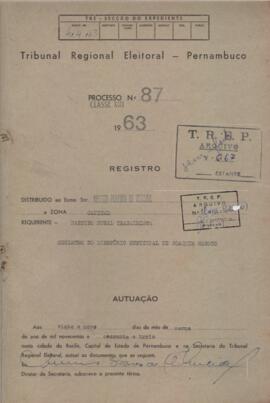 Diretorio - Reg e Cancelamento 87.1963 - Partido Rural Trabalhista.pdf