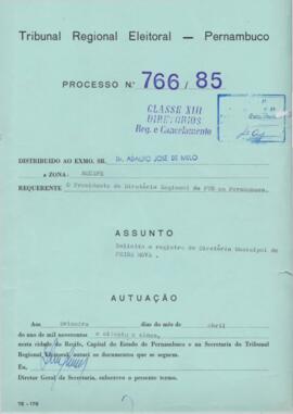 Diretorio - Reg e Cancelamento 766.1985 - Partido Trabalhista Brasileiro.pdf