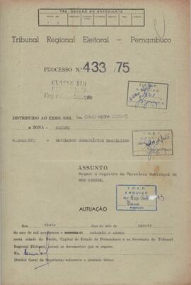 Diretorio - Reg e Cancelamento 433.1975 - Movimento Democratico Brasileiro.pdf