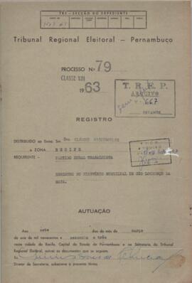 Diretorio - Reg e Cancelamento 79.1963 - Partido Rural Trabalhista.pdf