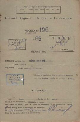 Diretorio - Reg e Cancelamento 196.1965 - Uniao Democratica Nacional.pdf