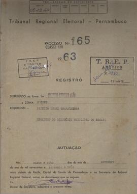 Diretorio - Reg e Cancelamento 165.1963 - Partido Rural Trabalhista.pdf
