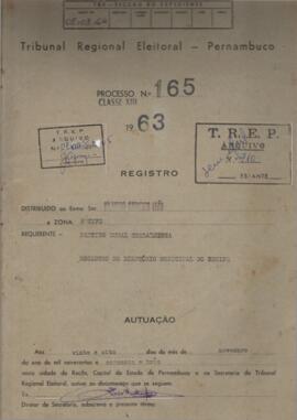Diretorio - Reg e Cancelamento 165.1963 - Partido Rural Trabalhista.pdf