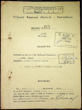 Diretorio - Reg e Cancelamento 63.1962 - Partido Trabalhista Nacional.pdf