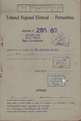 Diretorio - Reg e Cancelamento 285.1969 - Movimento Democratico Brasileiro.pdf