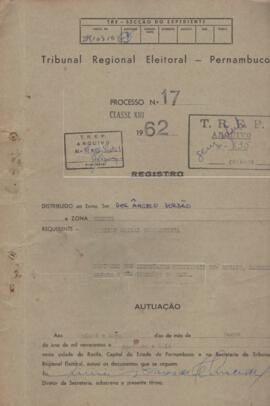 Diretorio - Reg e Cancelamento 17.1962 - Partido Social Trabalhista.pdf