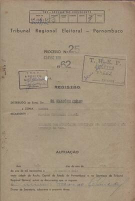 Diretorio - Reg e Cancelamento 25.1962 - Partido Democrata Cristao.pdf