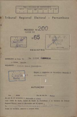 Diretorio - Reg e Cancelamento  200.1965 - Partido Social Democratico.pdf