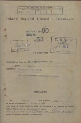 Diretorio - Reg e Cancelamento 90.1963 - Partido Rural Trabalhista.pdf