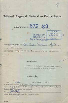 Diretorio - Reg e Cancelamento 672.1983 - Partido Democratico Social.pdf
