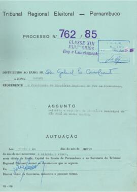 Diretorio - Reg e Cancelamento 762.1985 - Partido Democratico Trabalhista.pdf