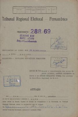 Diretorio - Reg e Cancelamento 288.1969 - Movimento Democratico Brasileiro.pdf