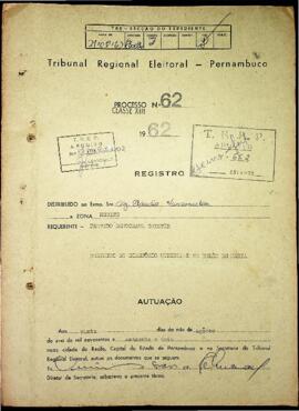 Diretorio - Reg e Cancelamento 62.1962 - Partido Democrata Cristao.pdf